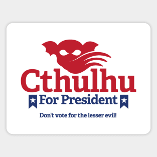 Cthulhu For President Magnet